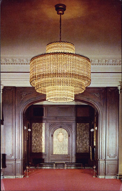 The lobby of the Palliser Hotel, sometime after 1930. According to one character in John Ballem's novel The Barons , "the Palliser is the real reason why Calgary ended up being the oil capital of Canada instead of that other place up the road." (Photo: University of Alberta Peel's Prairie Provinces )