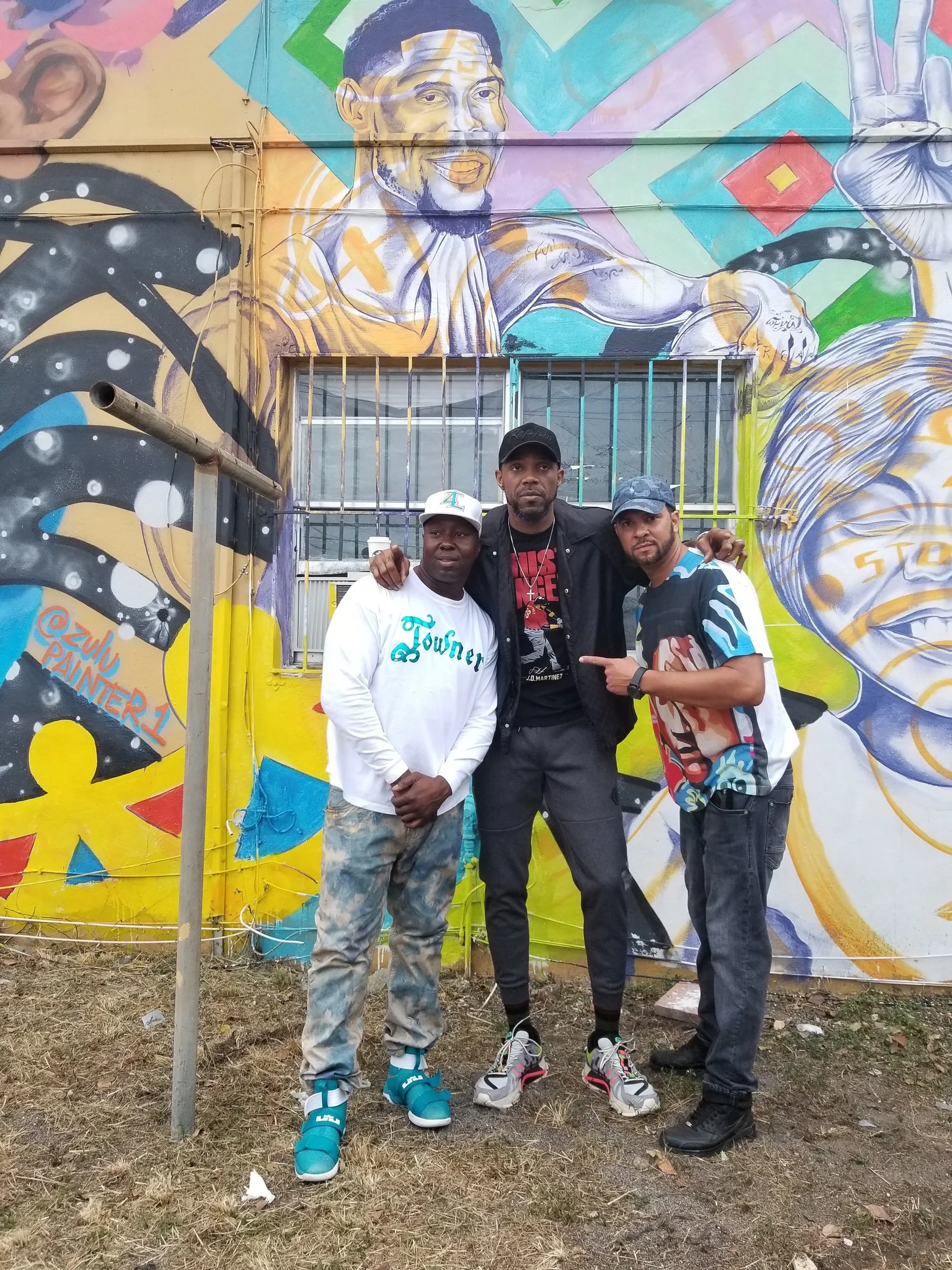Buckwheat, Udonis Haslem and Kyle Holbrook
