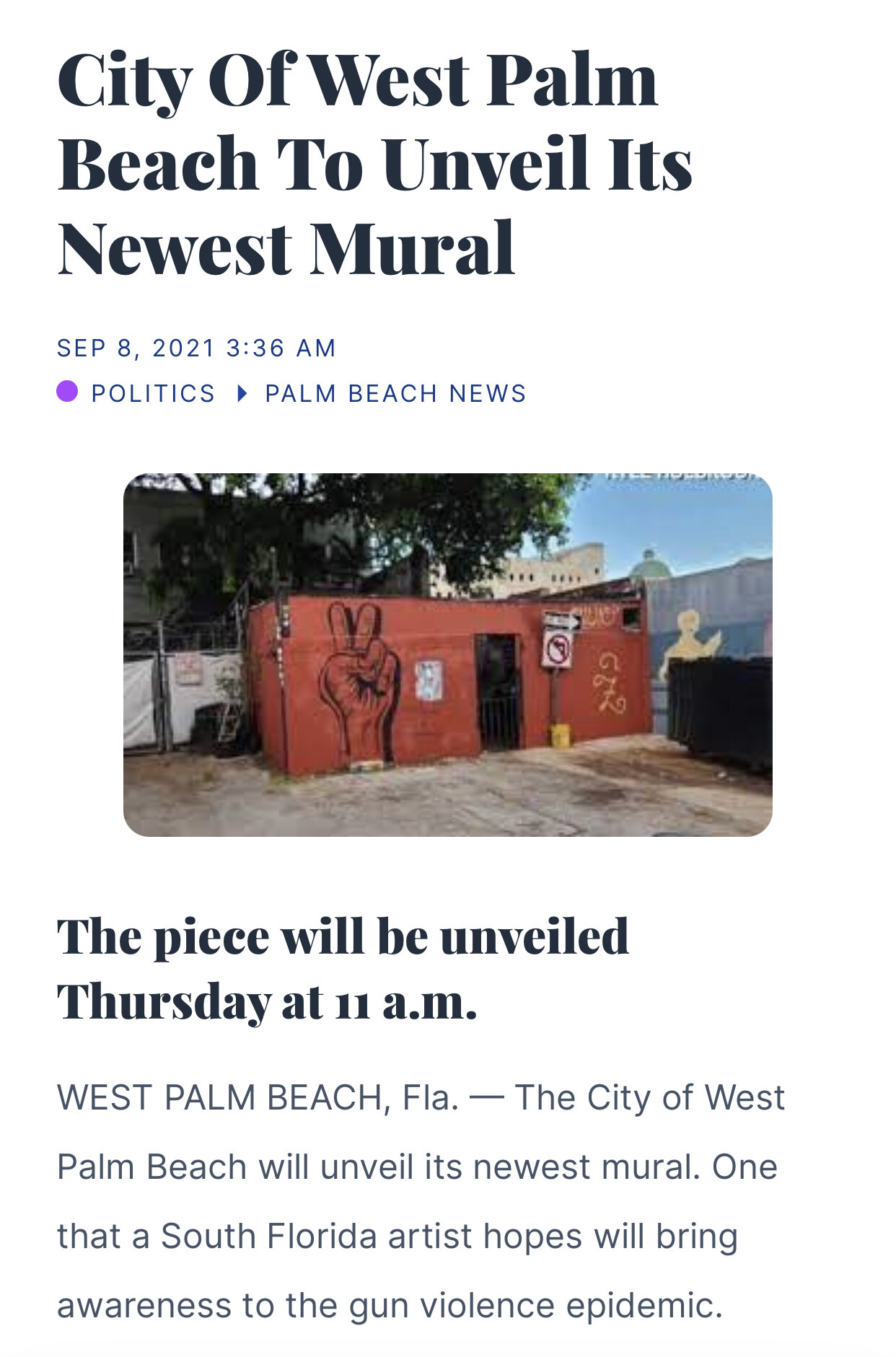 West Palm Beach News