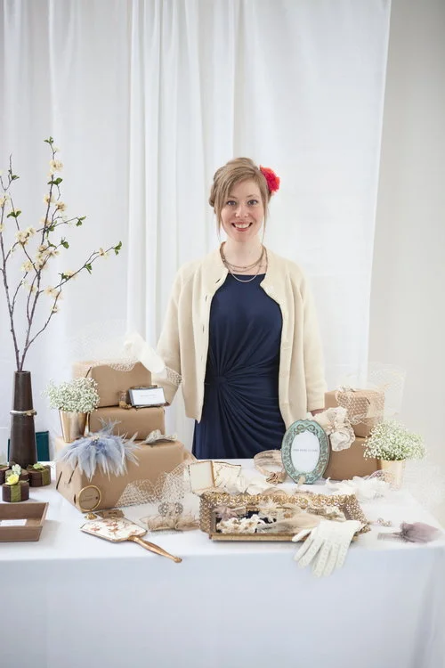 Accessories designer Anna Mains