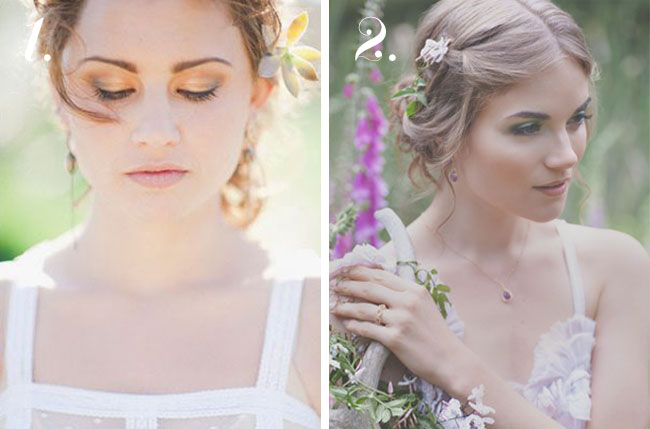 nude lip wedding makeup inspiration