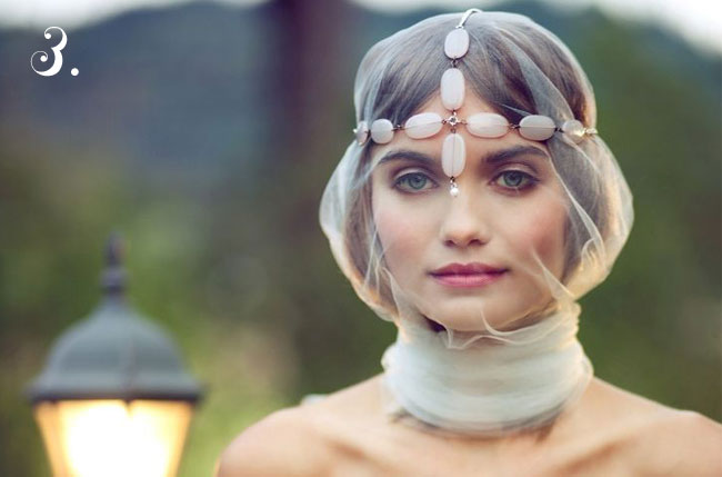 indie bride makeup for wedding day