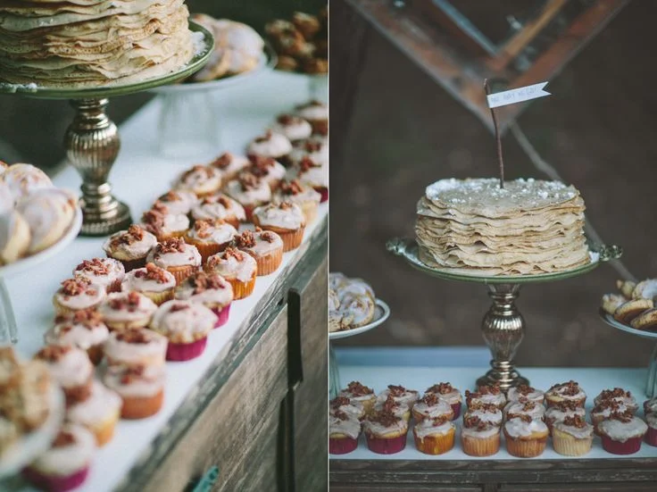wedding dessert table