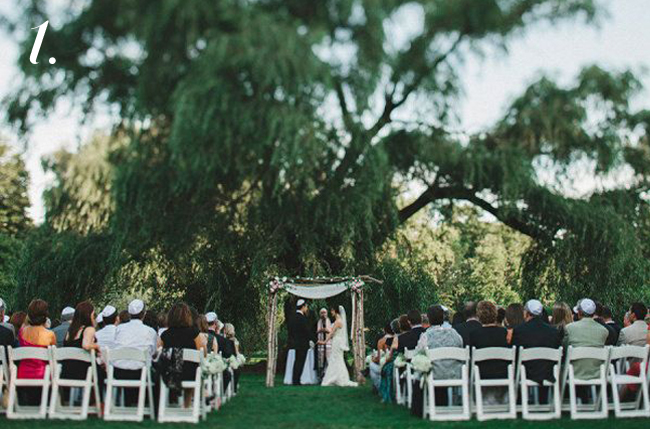 brooklyn botanic garden outdoor ceremony