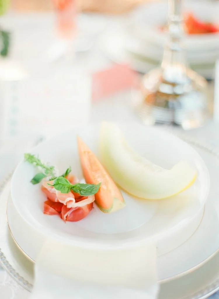 melons styled by chandara creative and seen on style me pretty