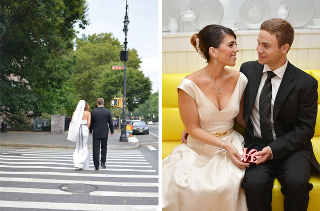 new york city yellow wedding winifred bean iris dress
