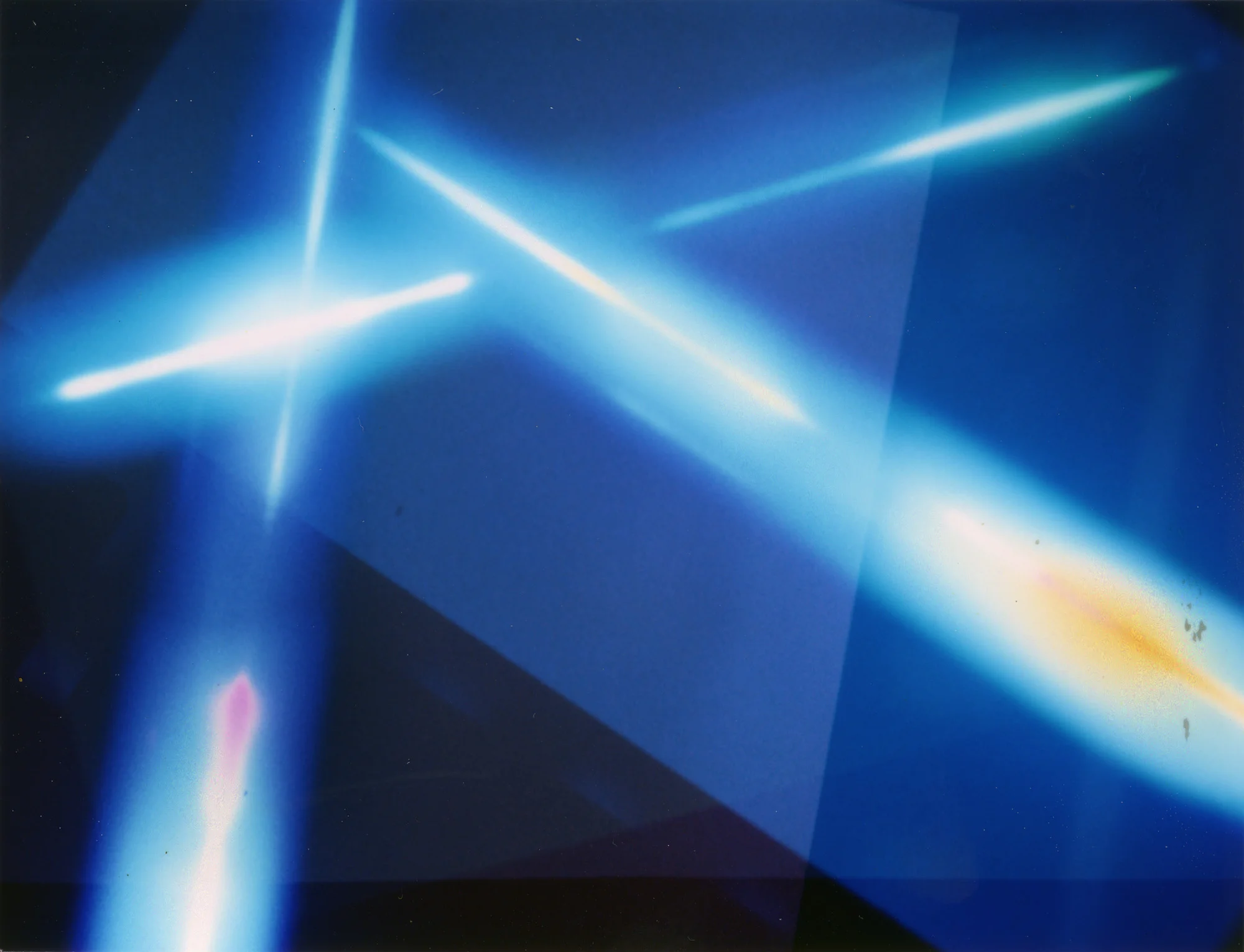 Multiple exposure print from 35mm slides