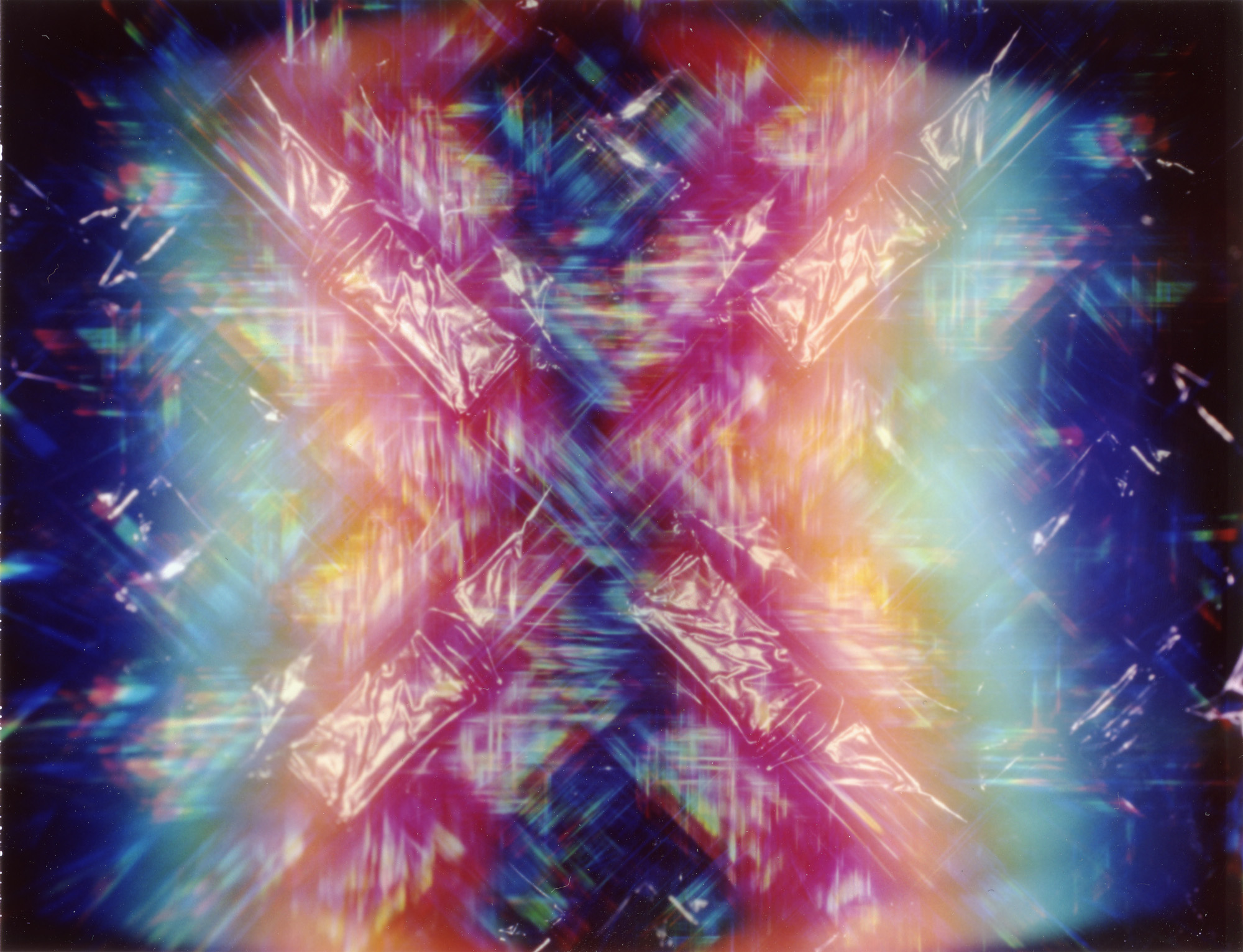 Multiple exposure print from 35mm slides