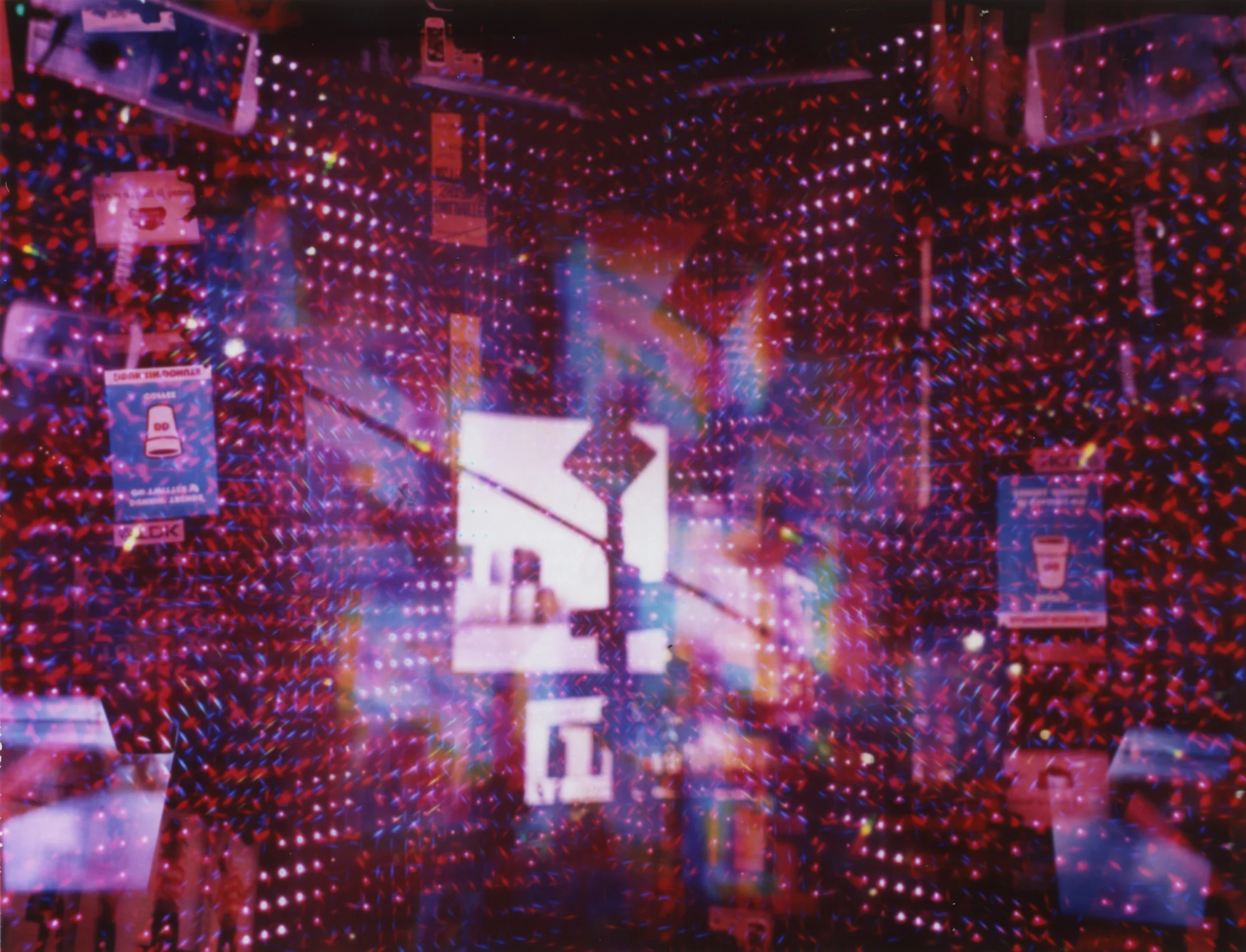Multiple exposure print from 35mm slides