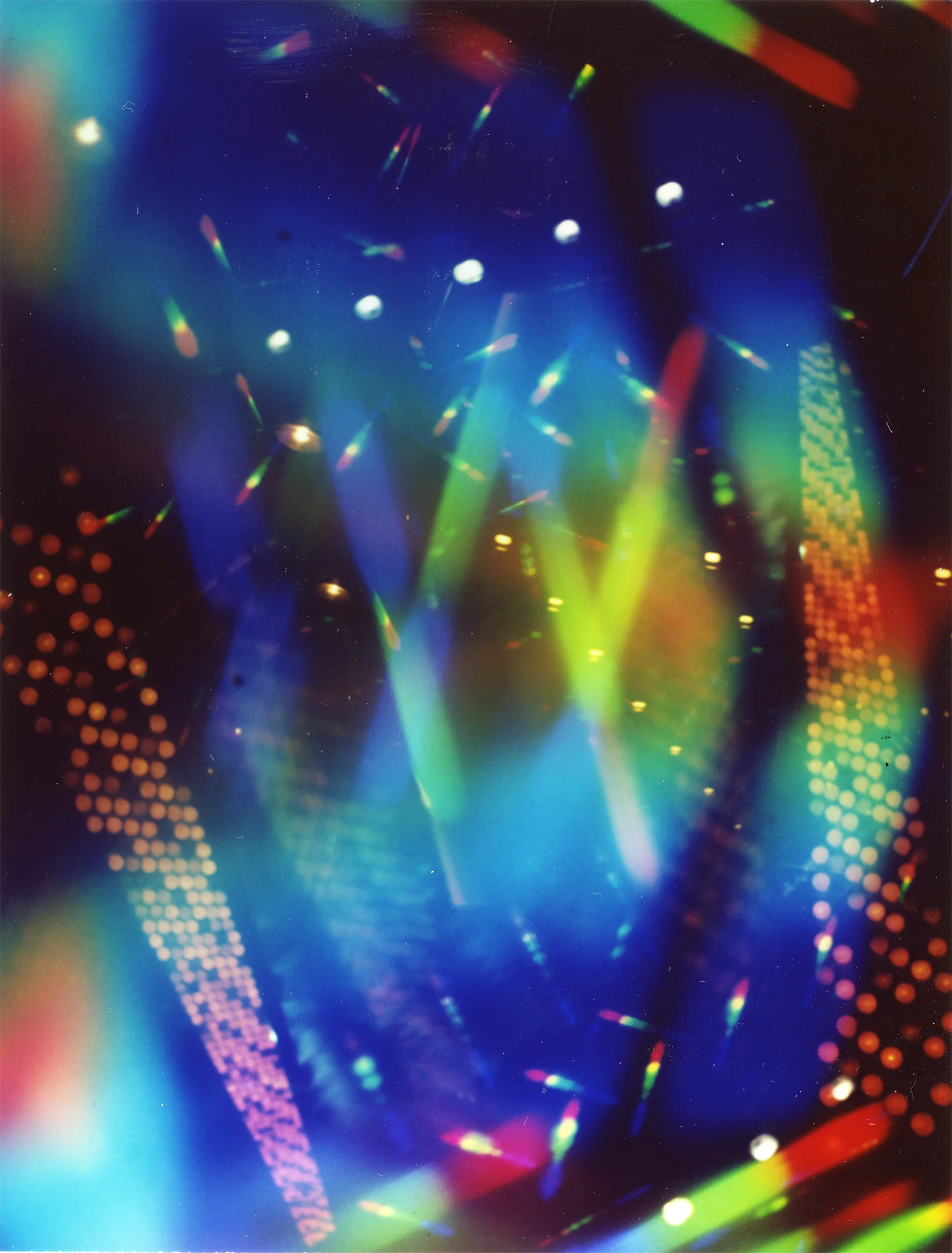 Multiple exposure print from 35mm slides