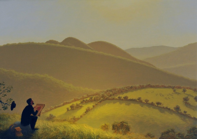 Woman in the Hills