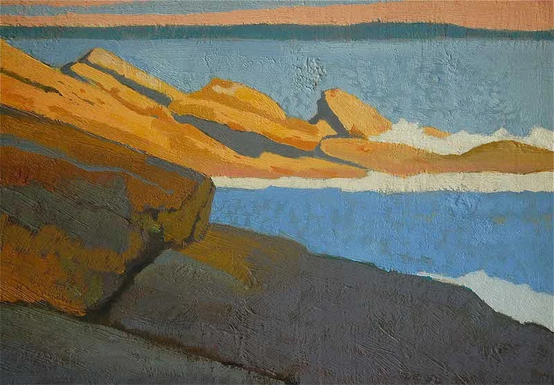 Dawn in Maine