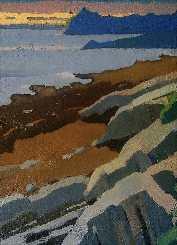 Maine Coast Evening
