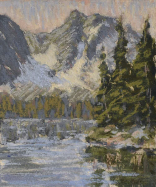 Lake in the Rockies
