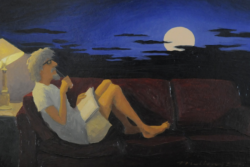 Sketchbook and Moonrise