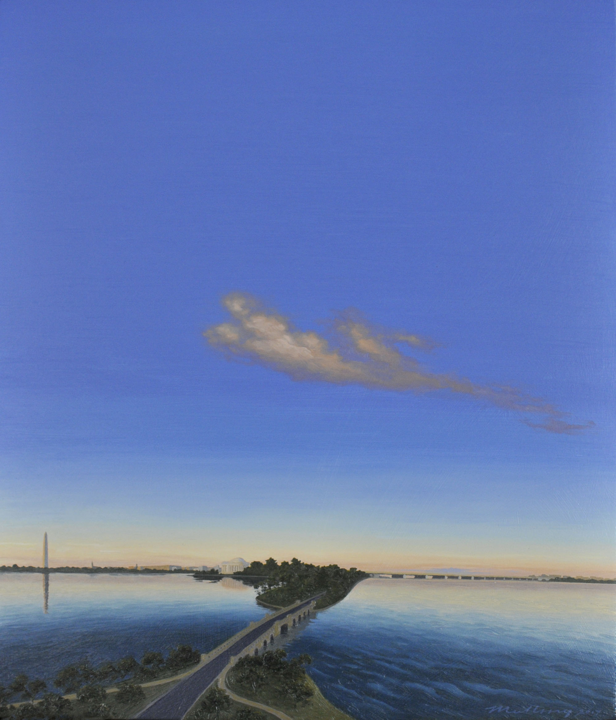 Twilight Along the Potomac