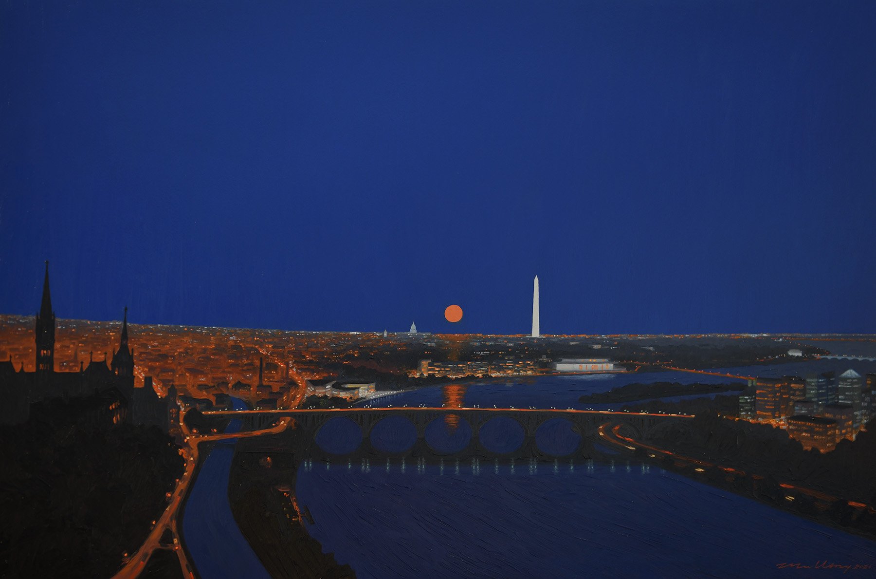 Moonrise, D.C.