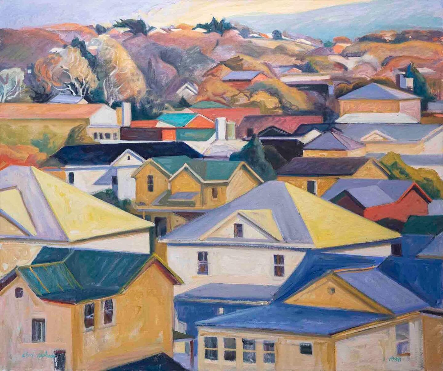 &ldquo;From Prospect Hill,&rdquo; Chris Stephens
Acrylic on Canvas, 34&rdquo;x40&rdquo;

@haleyfineart 
@chrisstephensart 

#architecturepainting #acryliconcanvas #fineart #neighborhood #landscapepainting