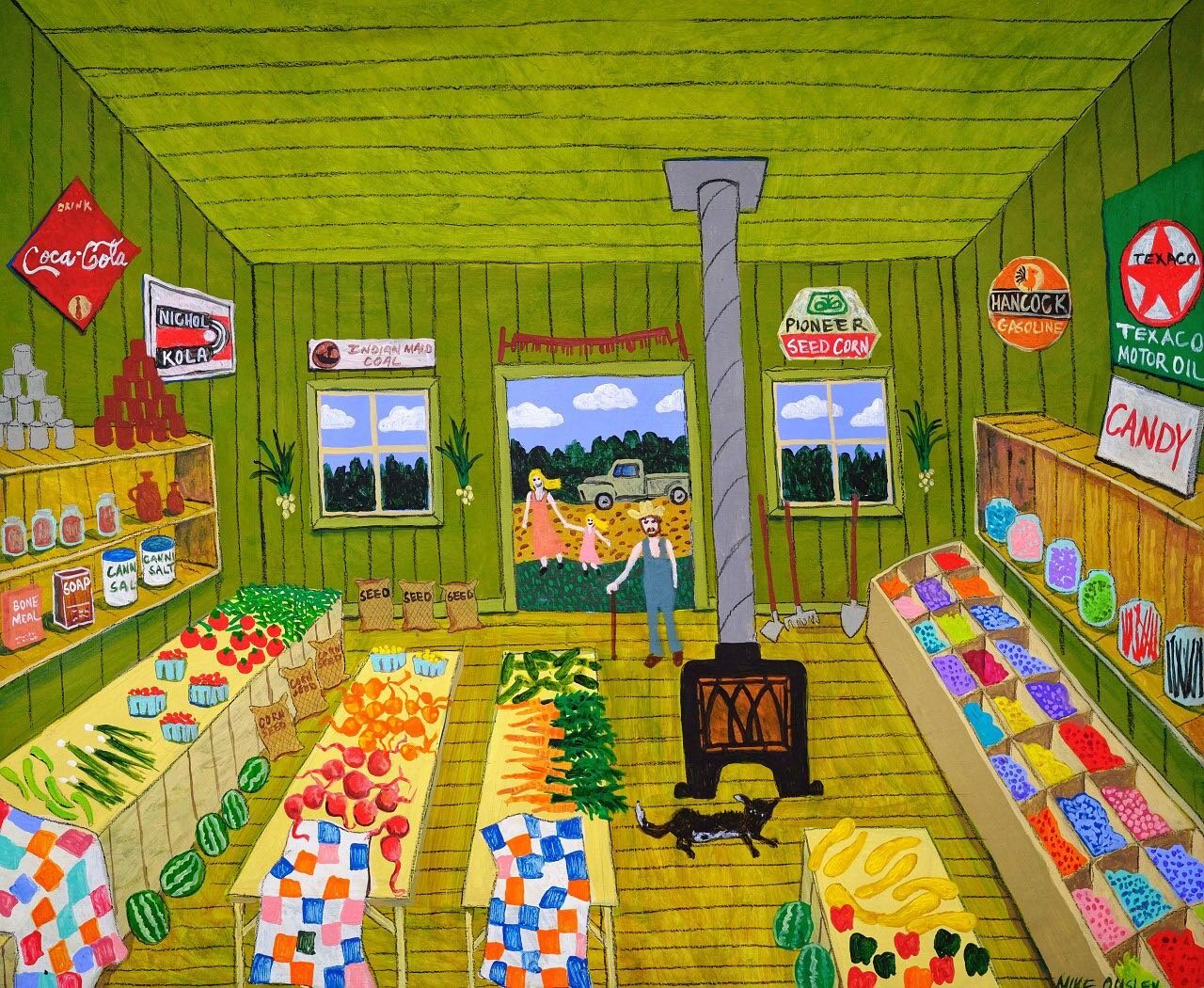 &ldquo;Country Store,&rdquo; Mike Ousley
Acrylic on Panel, 20&rdquo;x24&rdquo;

SOLD

@haleyfineart 
@mike_ousley_art 

#acrylicpainting #folkart #patternpainting #storypainting #produce #countryliving #countrystore #cornerstore