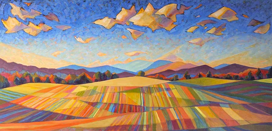 Quilted Fields IV