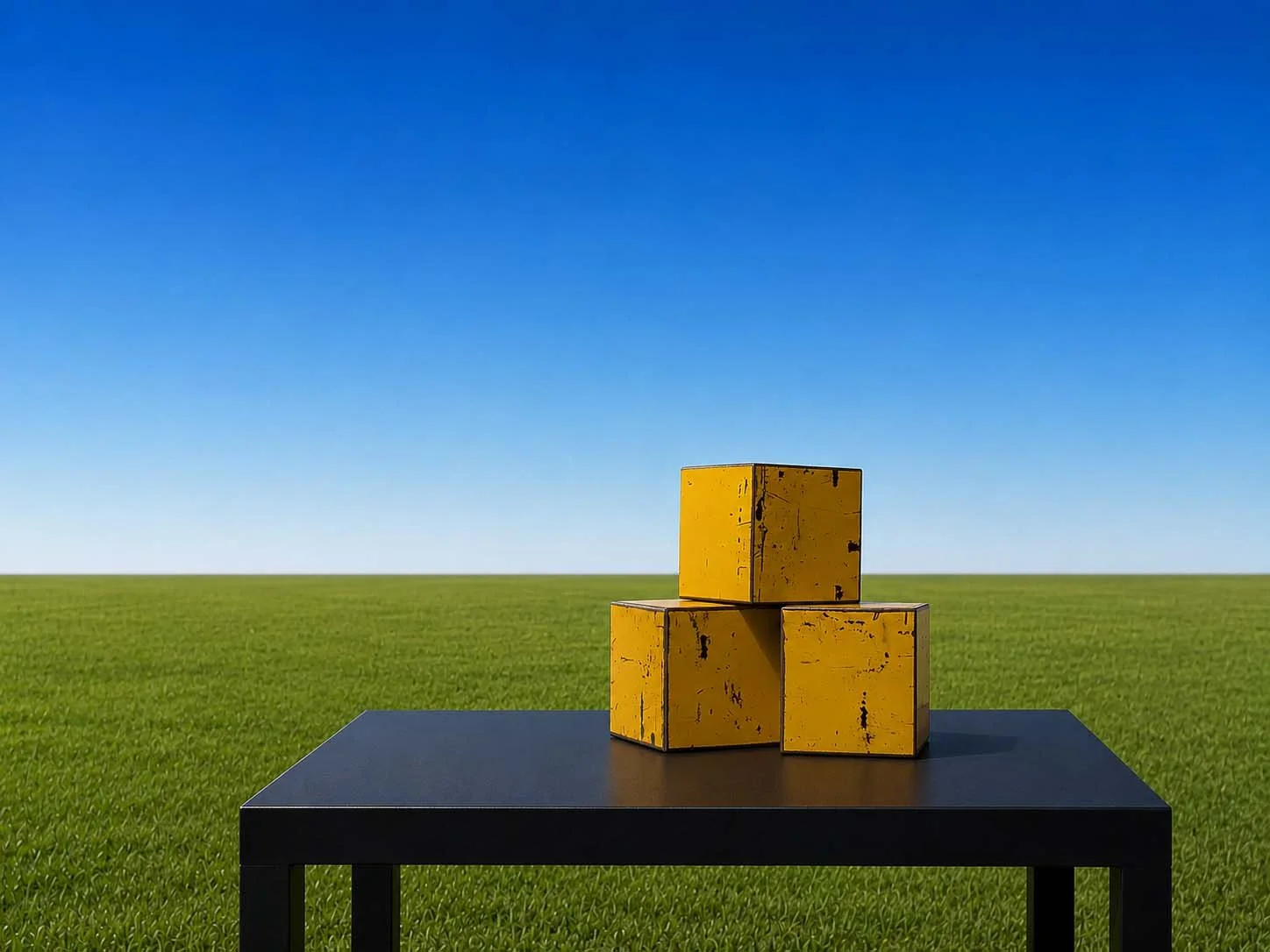 Yellow Cubes