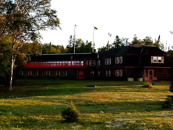 Historic Naniboujou Lodge on Lake Superior