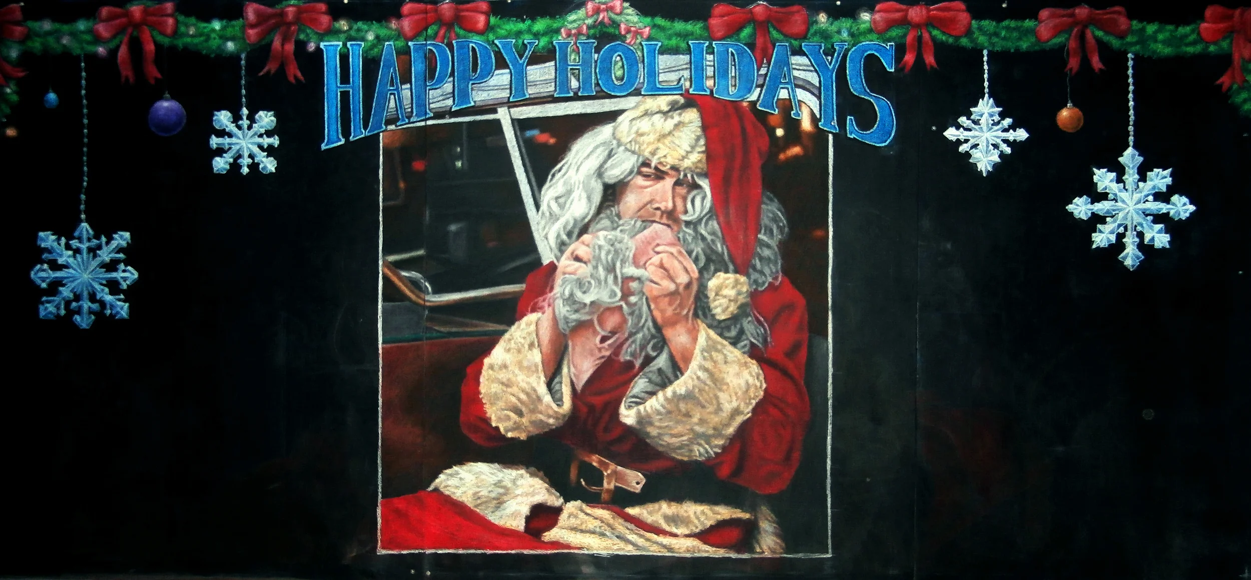 Holiday Mural - Trading Places