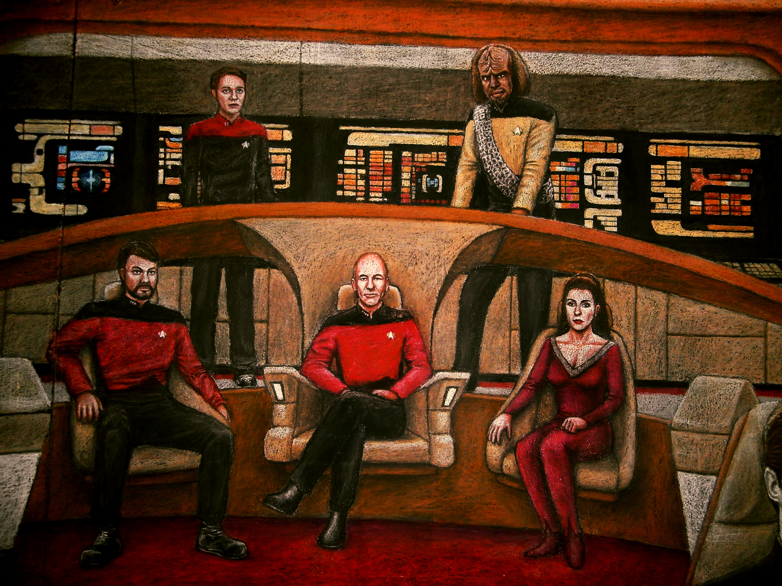 TNG Mural detail