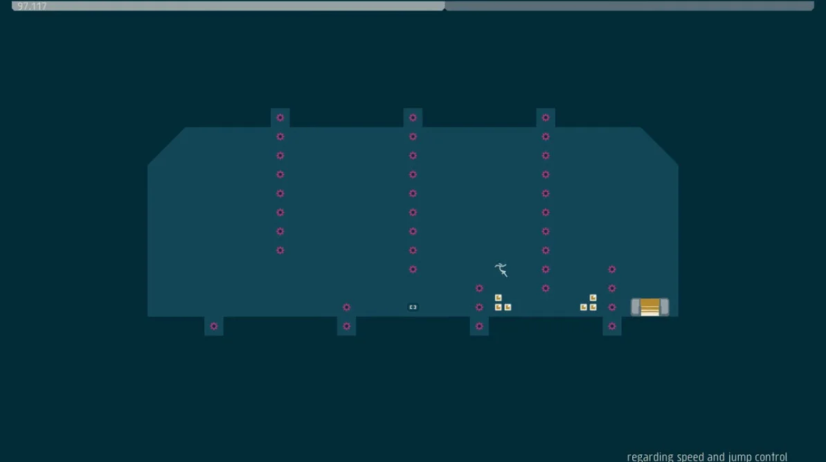 The hardest game with the simplest look - N++