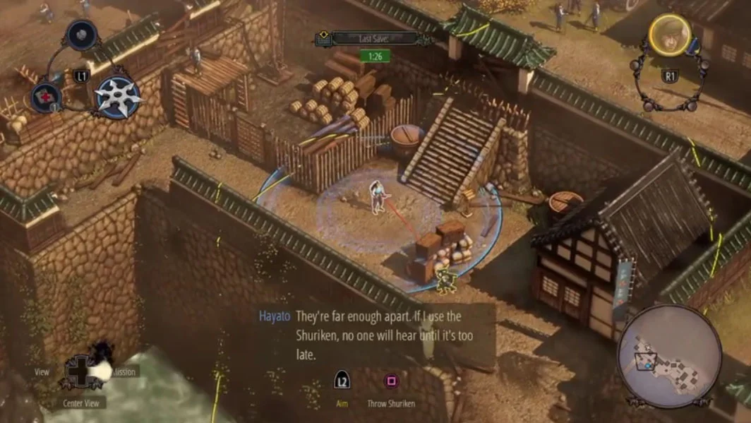 Shadow Tactics using the Shuriken