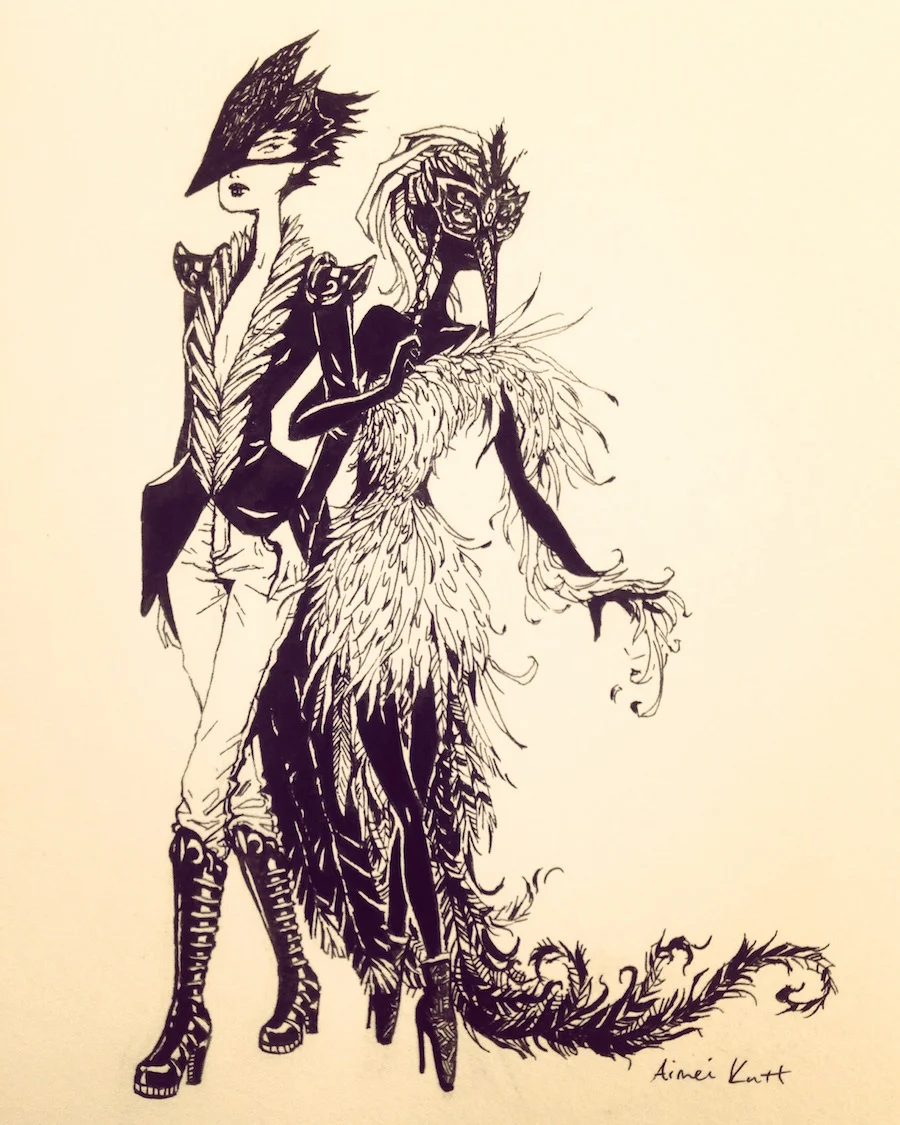  pen drawing, jan 2016 