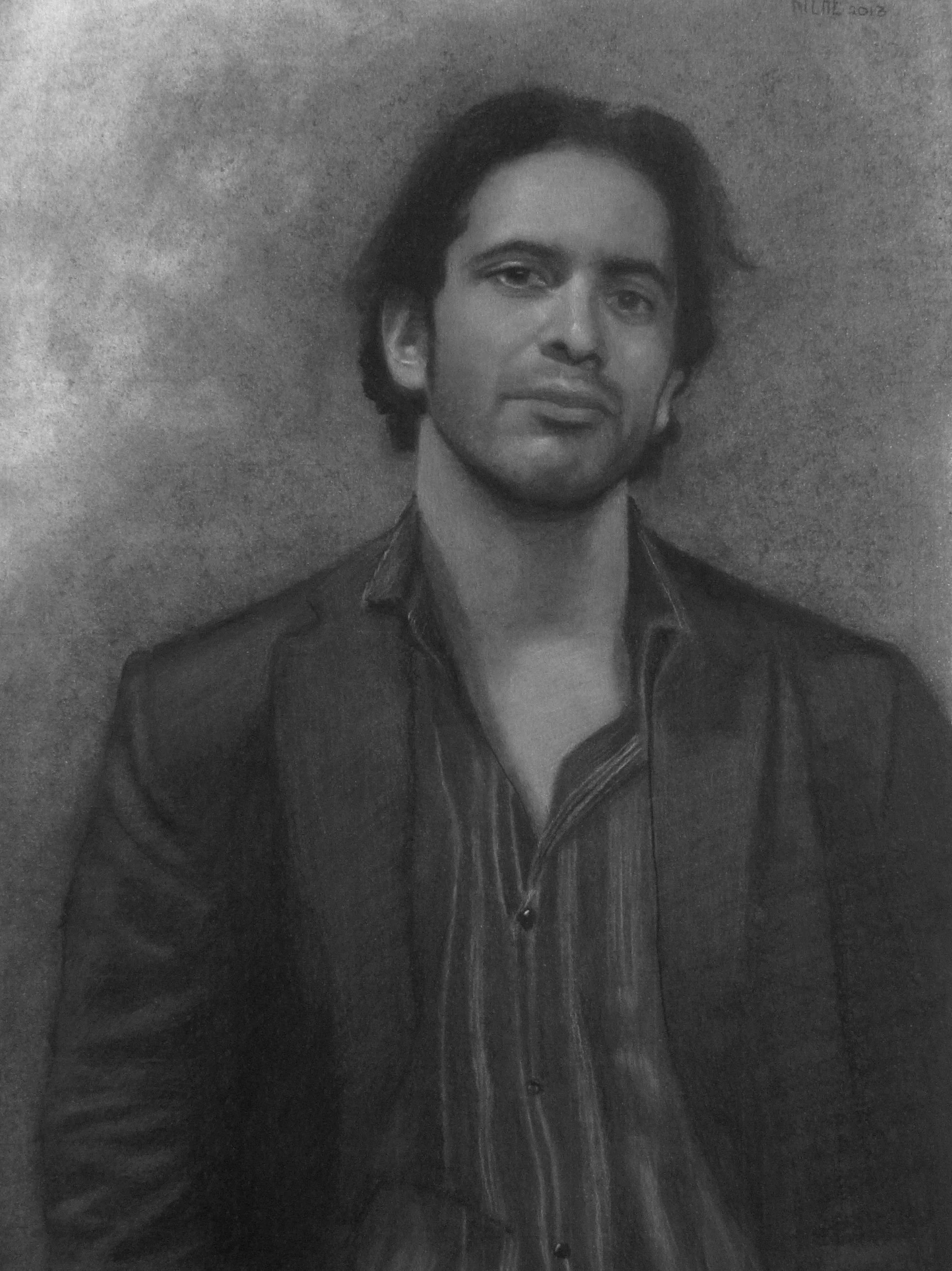 The composer 14 x 17