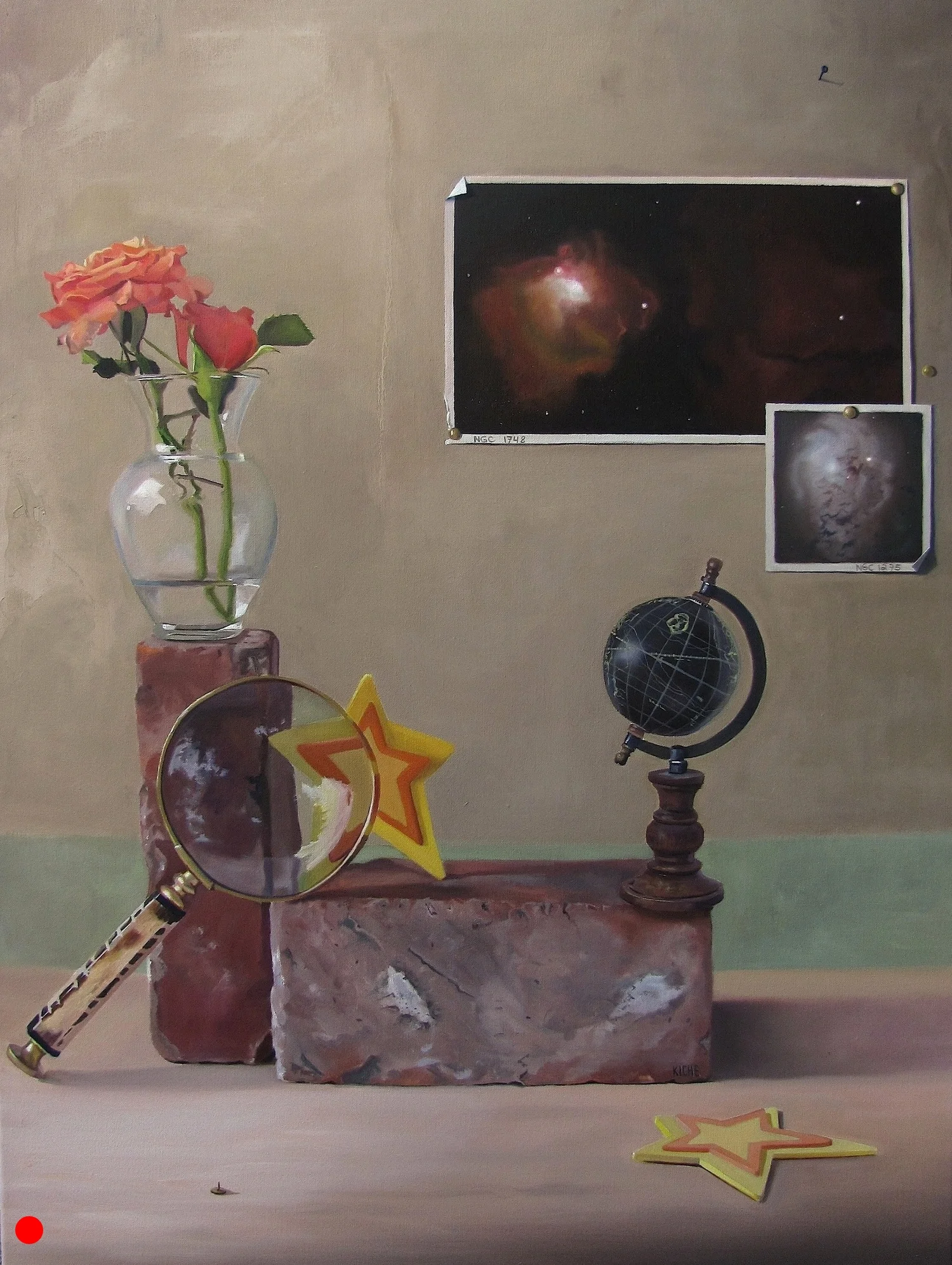      The eyes expand to the distant horizon  oil on linen 30 x 40  Sold    