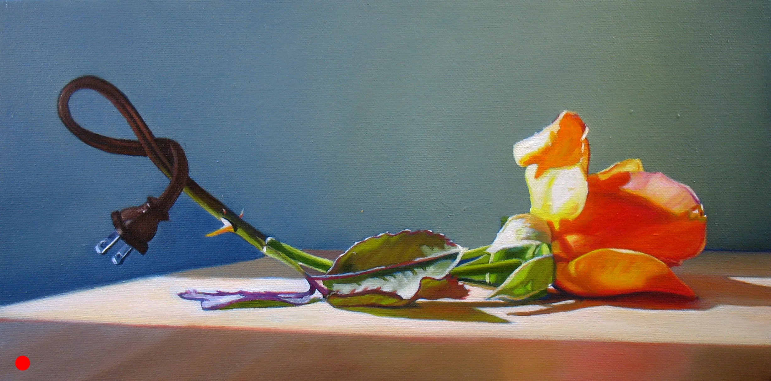  The second Nature Of Things.  9 x 16 oil sold 