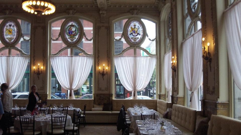 The Dorrance, a gorgeous former bank turned restuarant in the heart of Providence