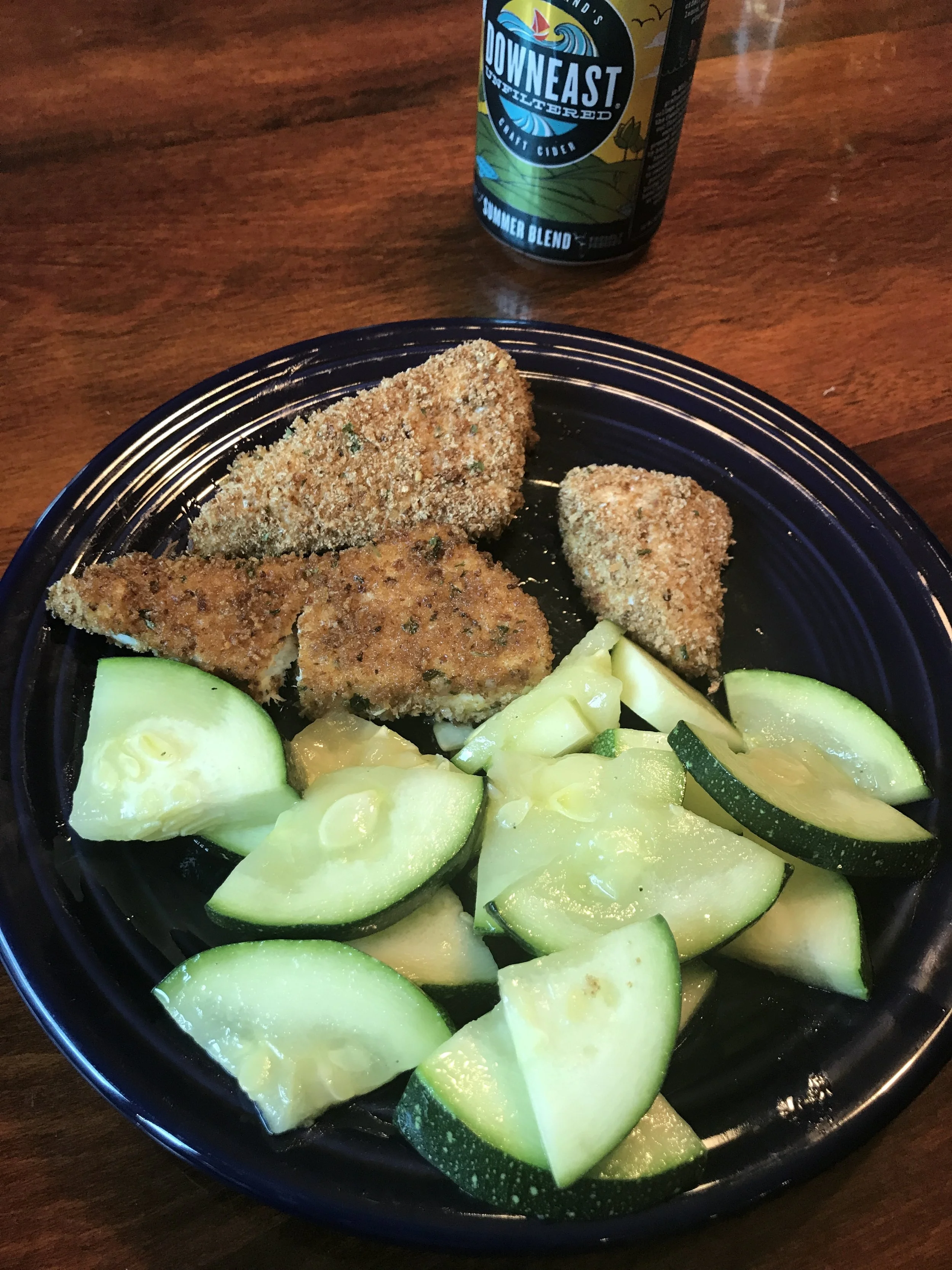 Summer cider with Halibut!
