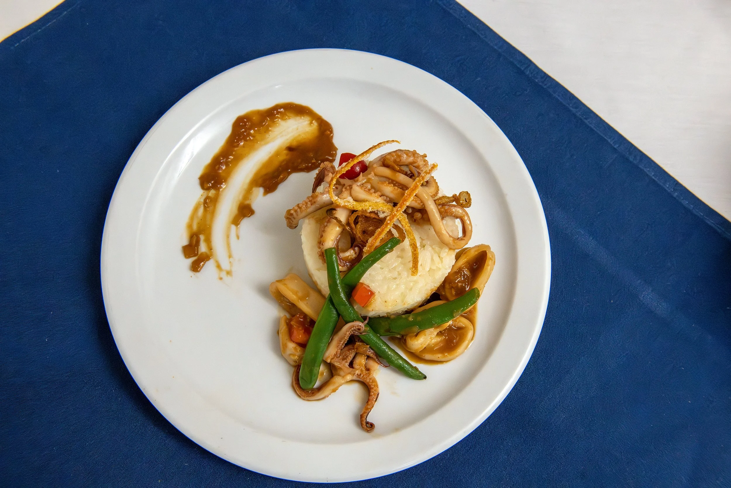 Gochuchang Soy Squid  William M. Davies Jr. Career and Technical High School 