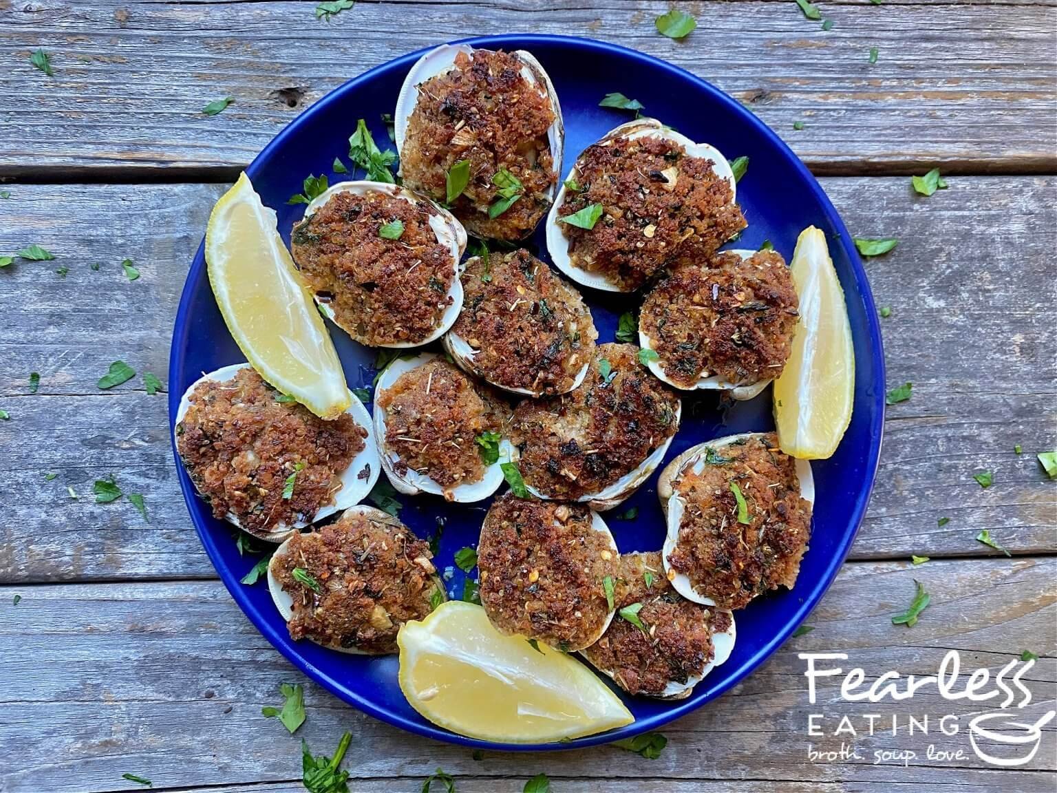 Baked Clams Oreganata — Eating with the Ecosystem