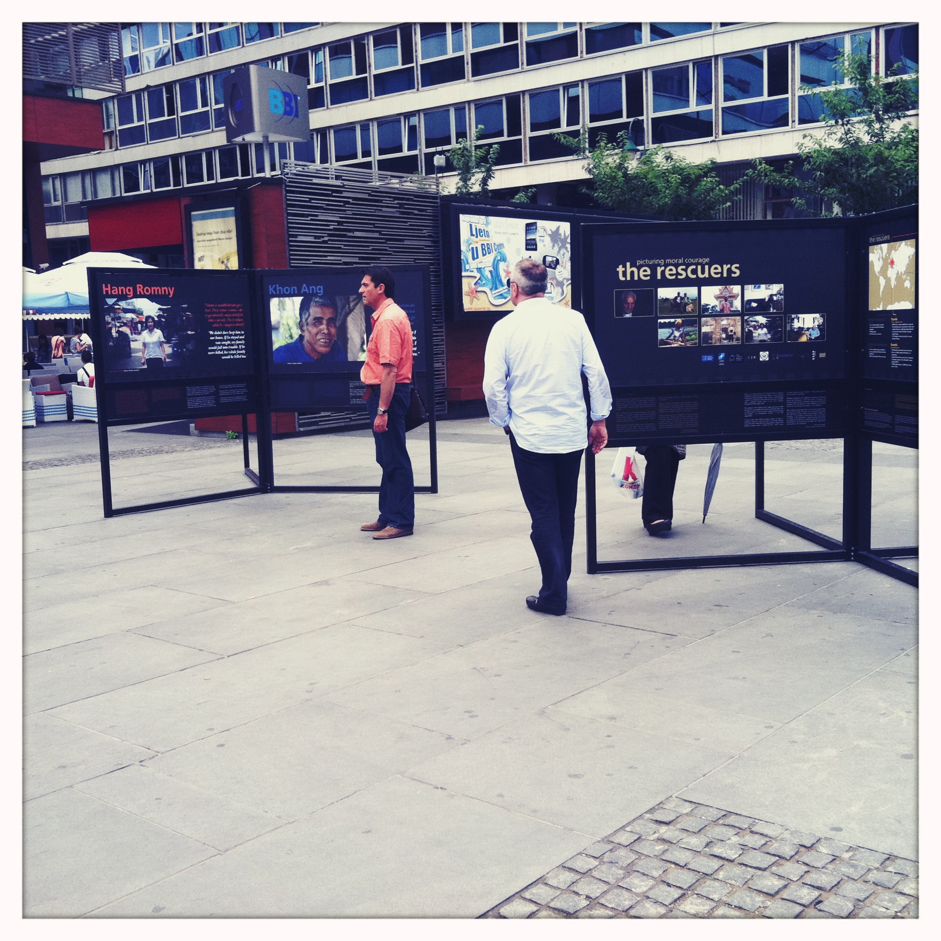  The Rescuers on display that the BBI Centar, Sarajevo, Bosnia and Herzegovina, in July 2011. Photo: PROOF.&nbsp; 