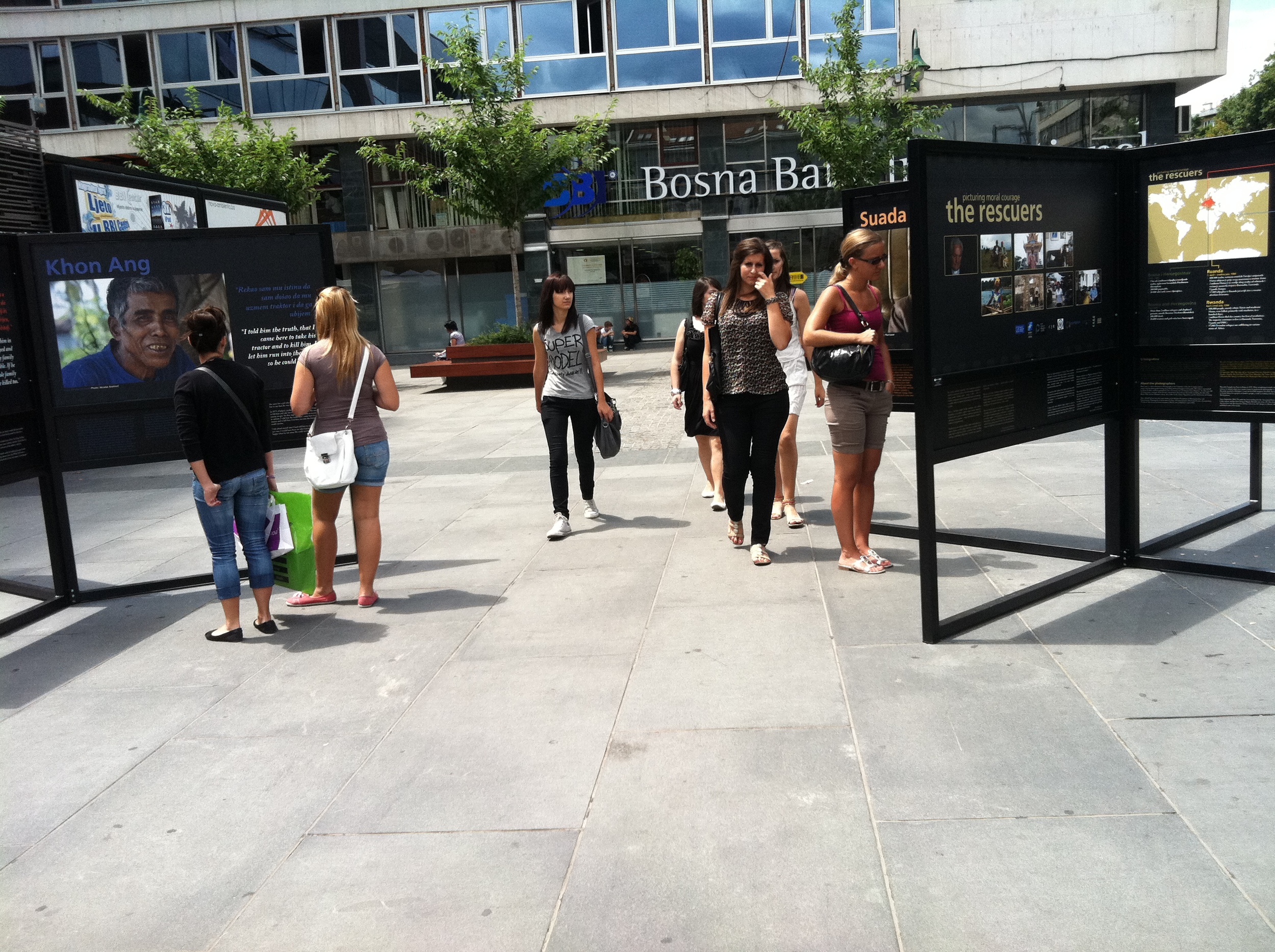  The Rescuers on display that the BBI Centar, Sarajevo, Bosnia and Herzegovina, in July 2011. Photo: PROOF.&nbsp; 