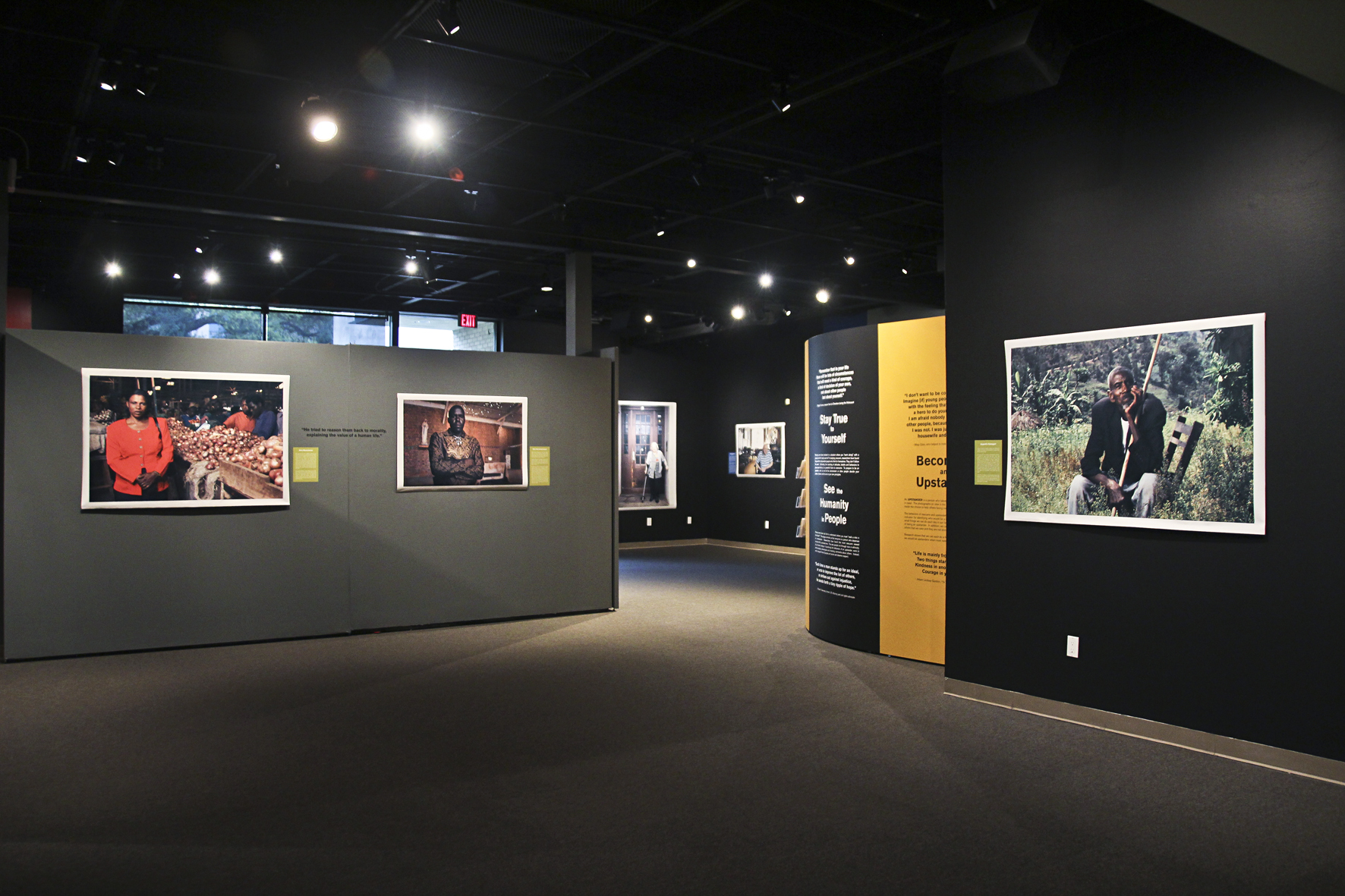 "Picturing Moral Courage: The Rescuers", on display at the Holocaust Museum Houston.