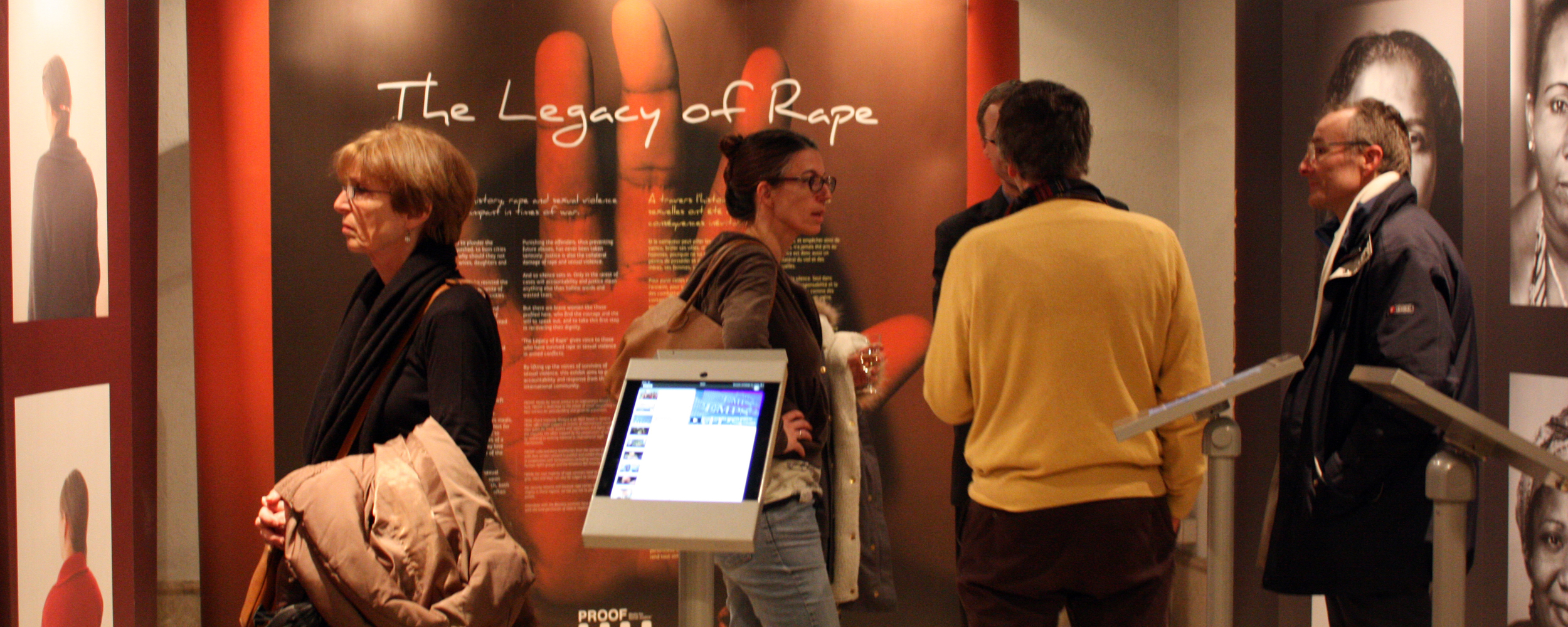 "The Legacy of Rape" exhibit in Geneva