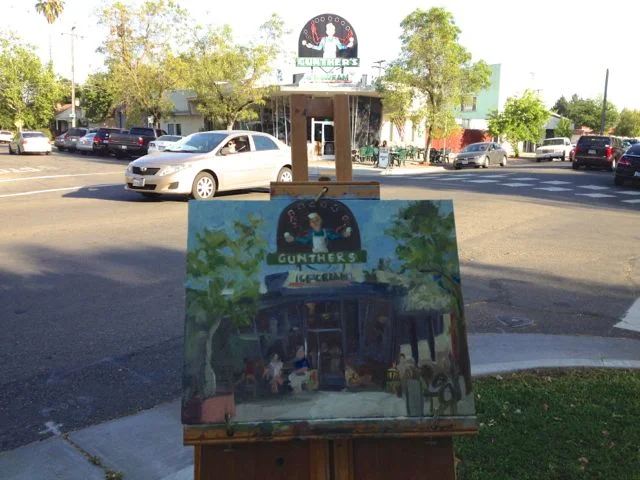 Gunther's Ice Cream is a Curtis Park favorite. Not only do they make all their own ice cream, but they have one rocking sign too!