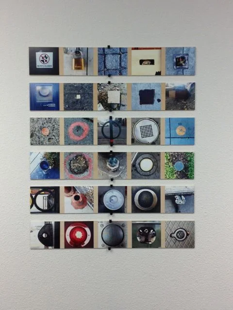 Brooke's shape hoarding piece