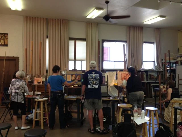 Students during one of the 30 min sessions