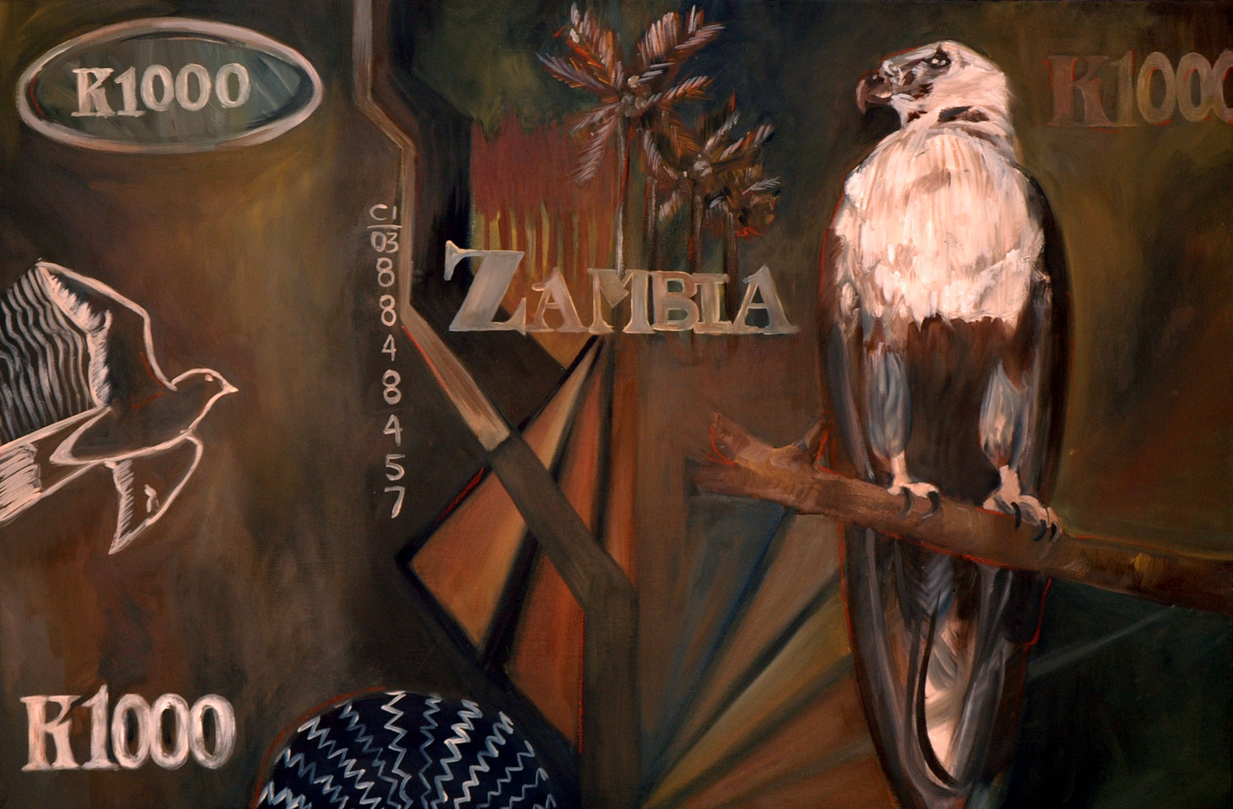 Zambia -Oil on Canvas