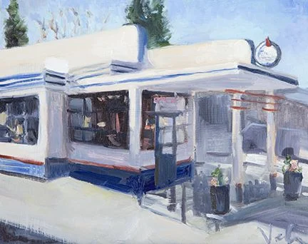 This is up at the Red Dot Gallery in Sacramento, part of the Urban Visions show. 