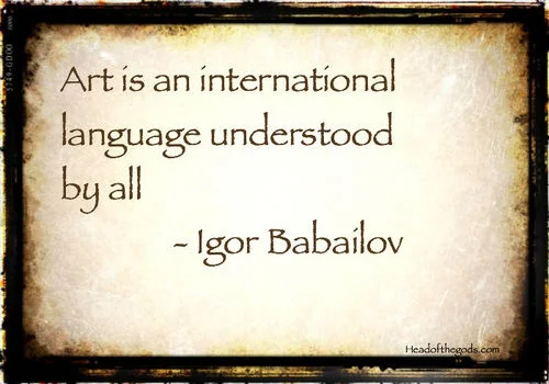author Igor Babailov - credit to Pinterest