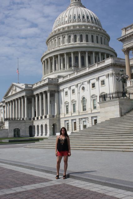 History and Art go hand in hand; especially in DC. We toured monuments and looked at sculptures, paintings and installations that artist made to honor our countries heroes, victories, heritage, and culture. 