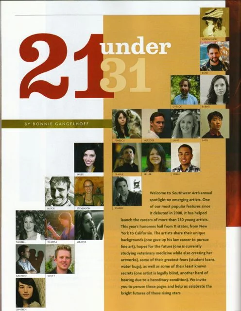 Southwest Art Sept. 2012
